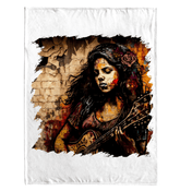 Music Is Her Escape Sherpa Blanket - Beyond T-shirts